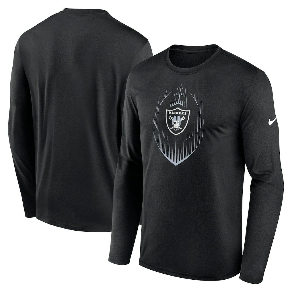 Icon Legend Performance Long Sleeve T-Shirt - Las Vegas Raiders