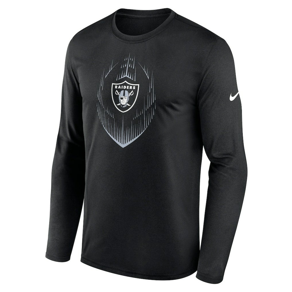 Icon Legend Performance Long Sleeve T-Shirt - Las Vegas Raiders