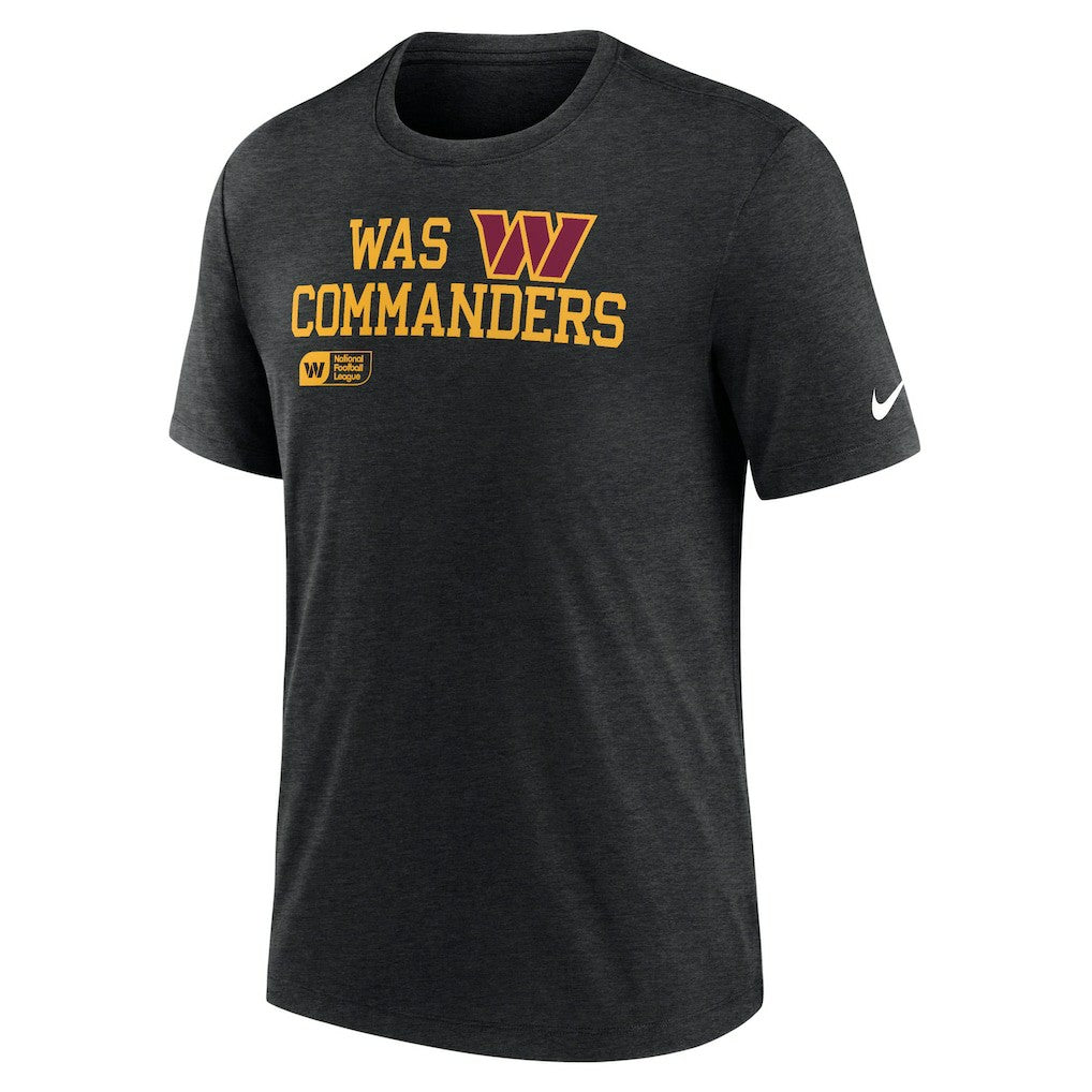 Overlap Lockup Tri-Blend T-Shirt - Washington Commanders
