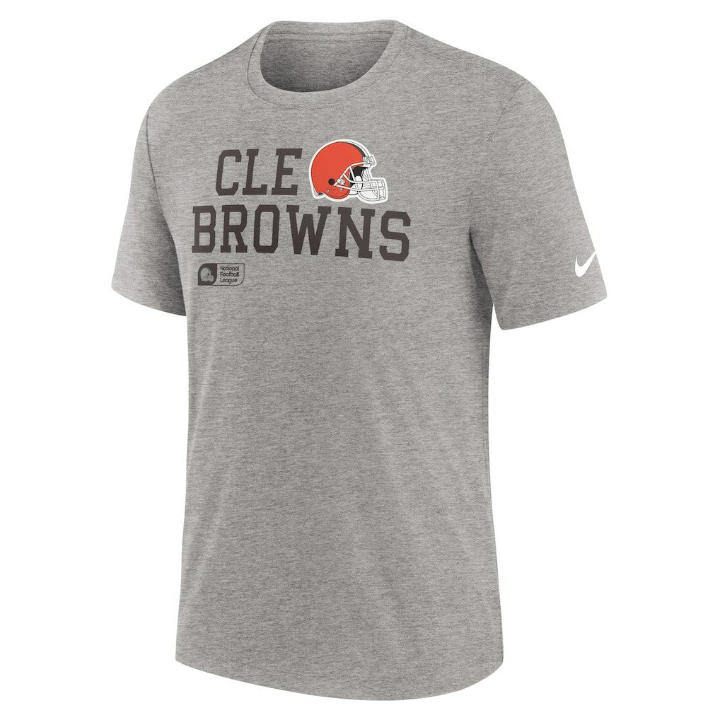Overlap Lockup Tri-Blend T-Shirt - Cleveland Browns