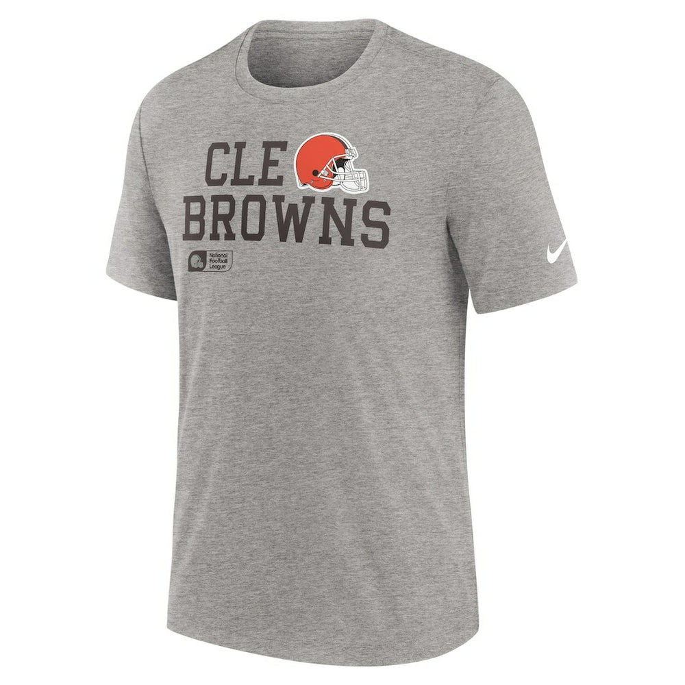 Overlap Lockup Tri-Blend T-Shirt - Cleveland Browns