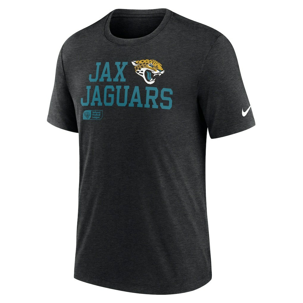 Overlap Lockup Tri-Blend T-Shirt - Jacksonville Jaguars