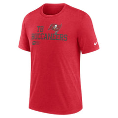 Overlap Lockup Tri-Blend T-Shirt - Tampa Bay Buccaneers