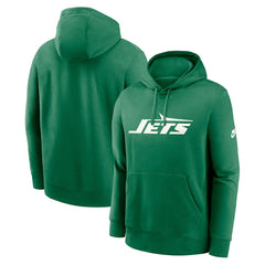 Rewind Club Logo Pullover Hoodie - New York Jets