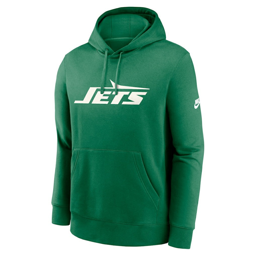 Rewind Club Logo Pullover Hoodie - New York Jets