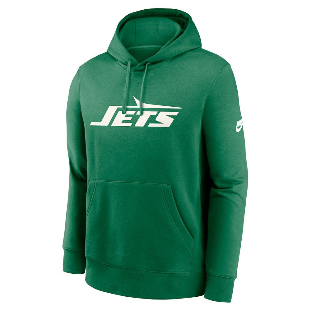 Rewind Club Logo Pullover Hoodie - New York Jets