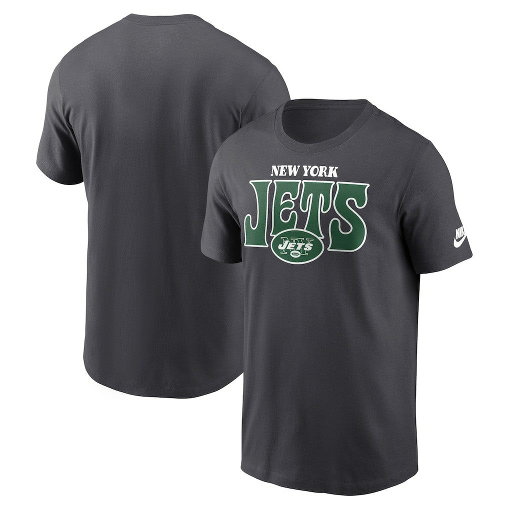 Rewind Stack Essential T-Shirt - New York Jets