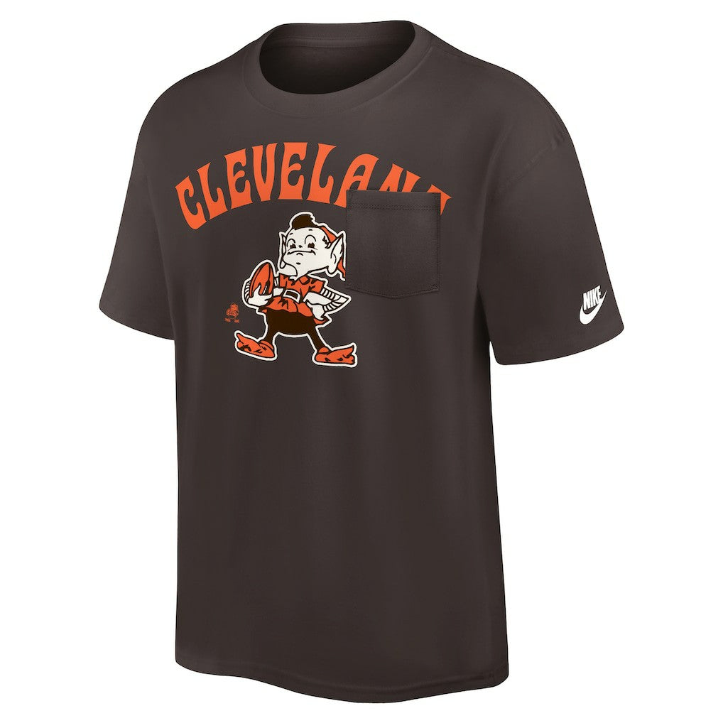 Rewind Heavy Max90 Pocket T-Shirt - Cleveland Browns
