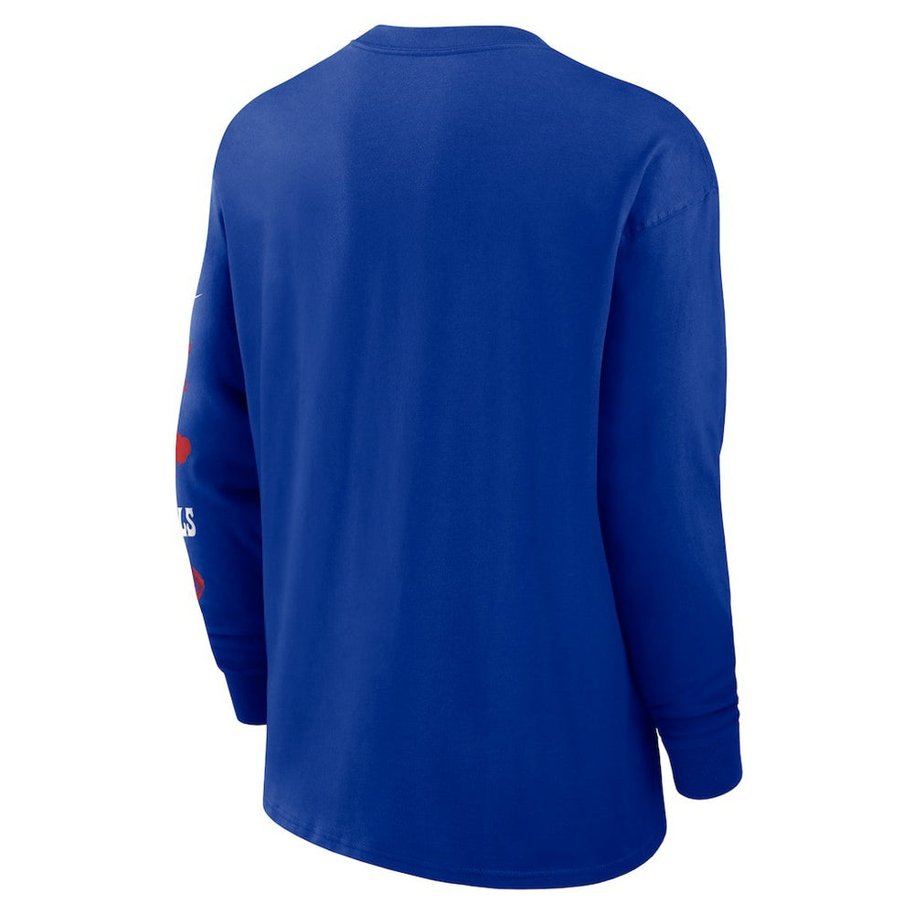 Rewind Heavy Max90 Pocket Long Sleeve T-Shirt - Buffalo Bills