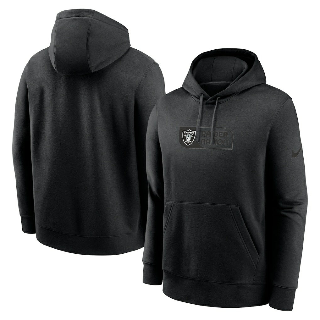 Edge Pack French Terry Club Pullover Hoodie - Las Vegas Raiders