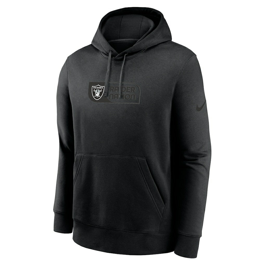 Edge Pack French Terry Club Pullover Hoodie - Las Vegas Raiders