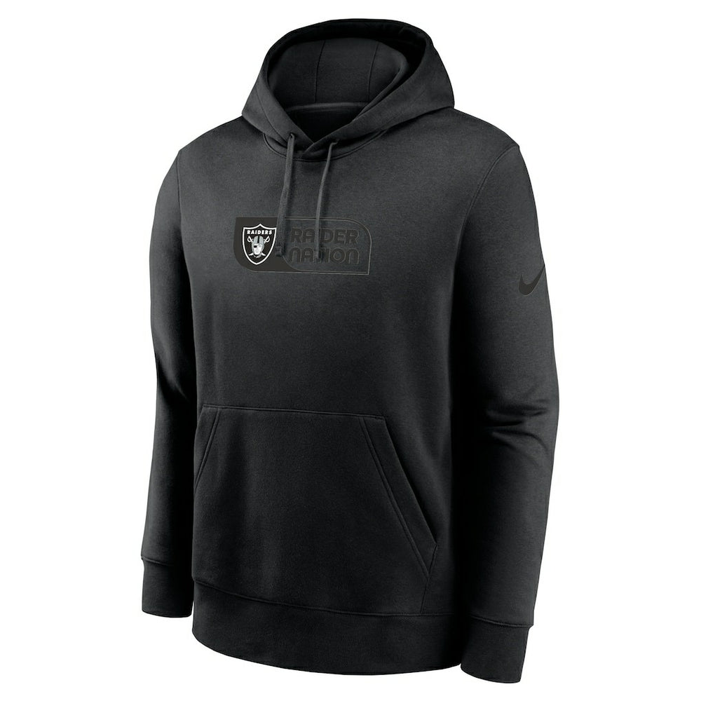 Edge Pack French Terry Club Pullover Hoodie - Las Vegas Raiders