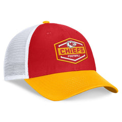 Bench Trucker Adjustable Hat - Kansas City Chiefs