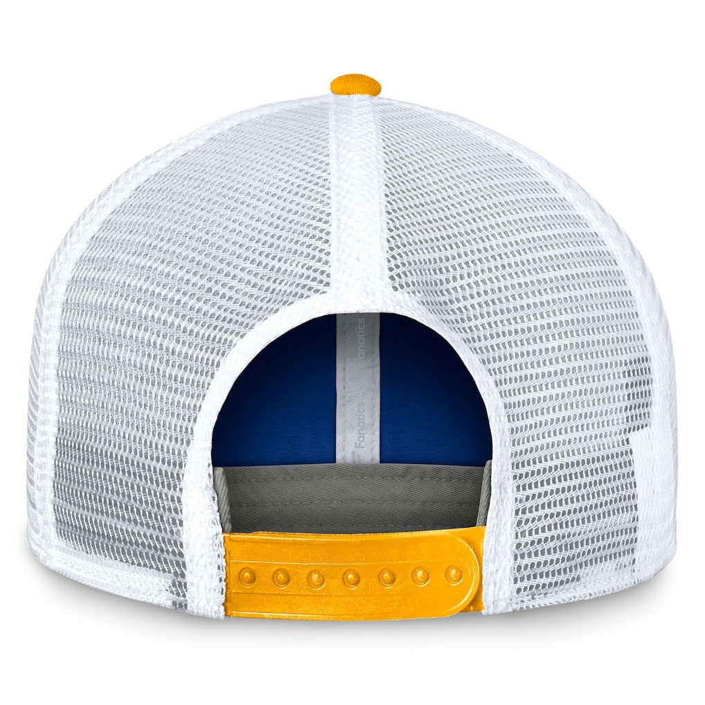 Bench Trucker Adjustable Hat - Los Angeles Rams