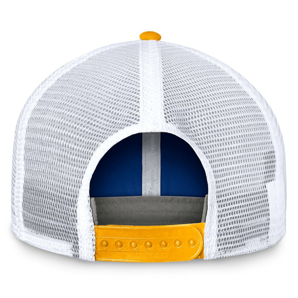 Bench Trucker Adjustable Hat - Los Angeles Rams