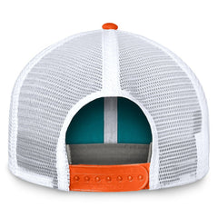 Bench Trucker Adjustable Hat - Miami Dolphins