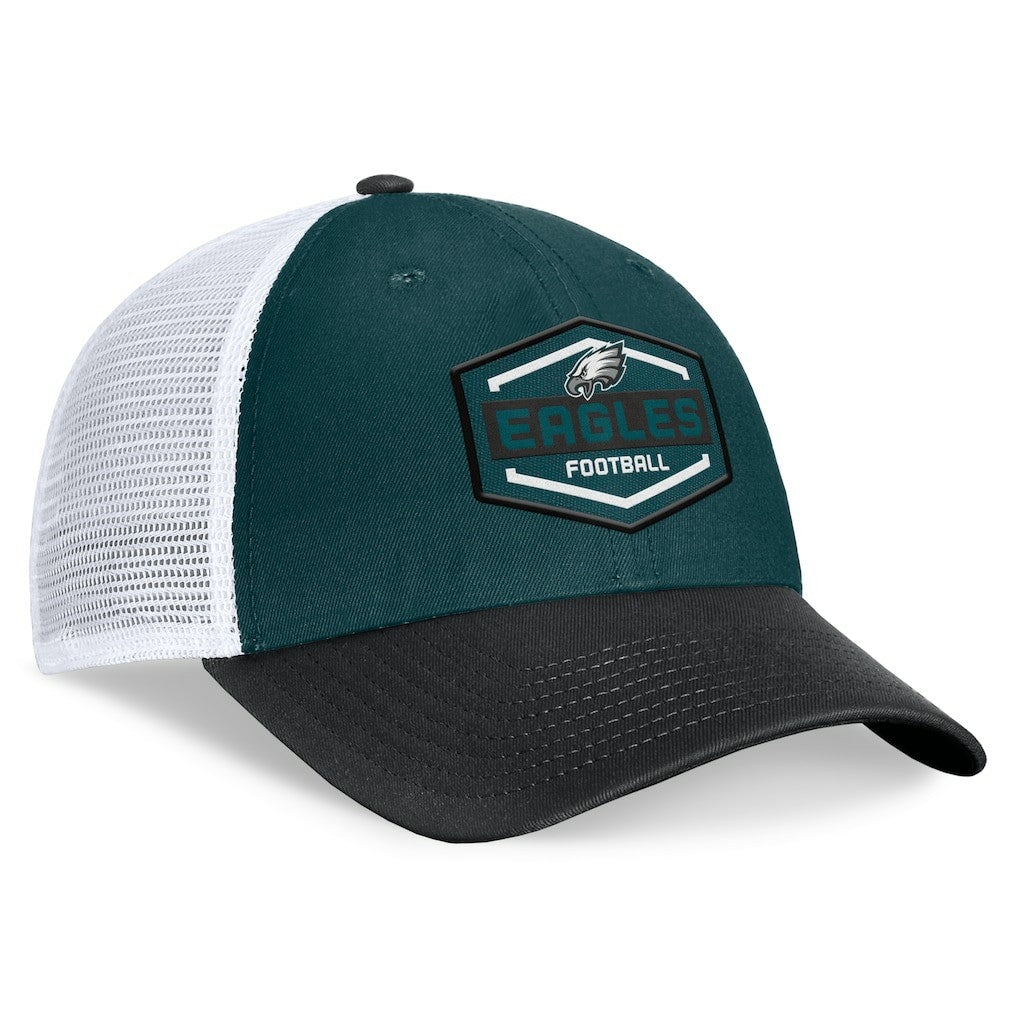 Bench Trucker Adjustable Hat - Philadelphia Eagles