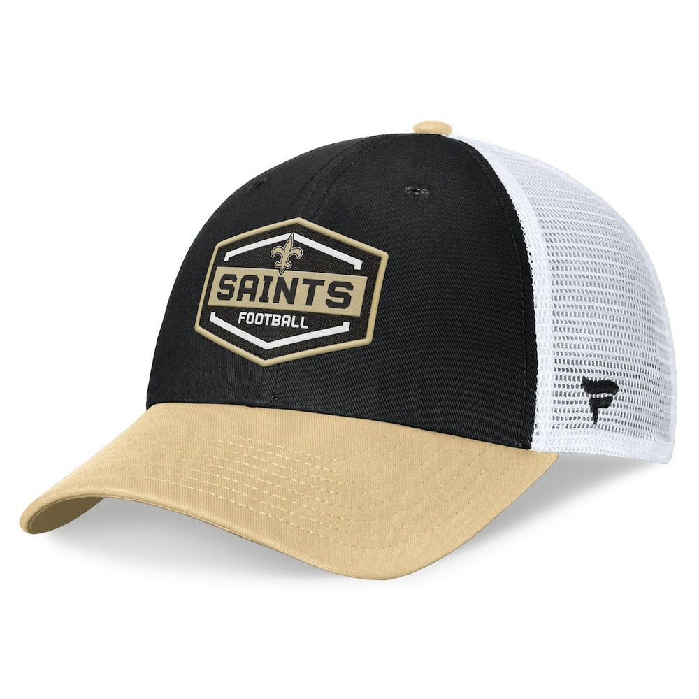 Bench Trucker Adjustable Hat - New Orleans Saints