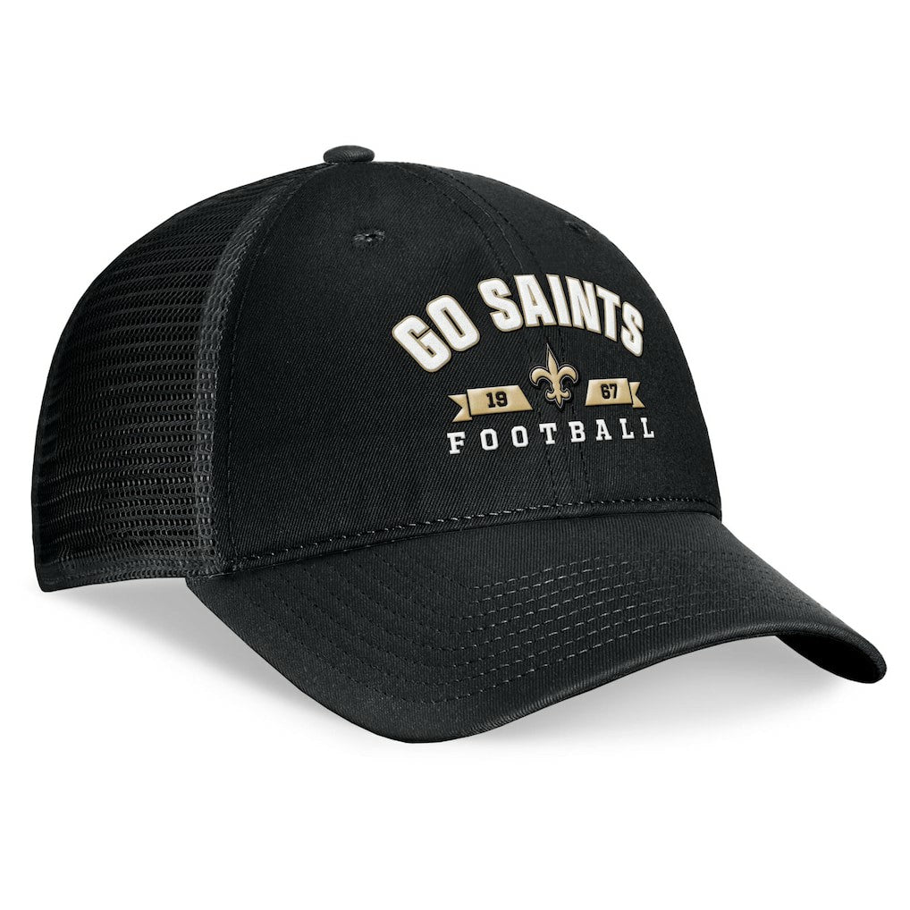 Timeout Trucker Adjustable Hat - New Orleans Saints