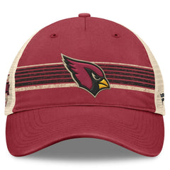 Center Stripe Trucker Adjustable Hat - Arizona Cardinals