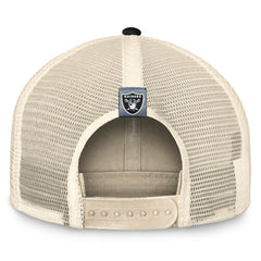 Diamond Stripe Trucker Adjustable Hat - Las Vegas Raiders