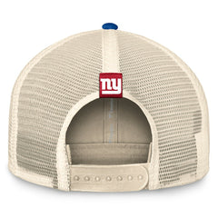 Diamond Stripe Trucker Adjustable Hat - New York Giants