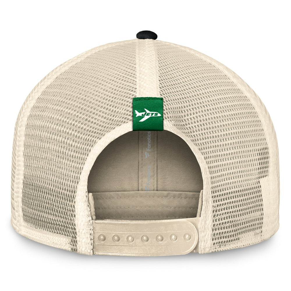 Diamond Stripe Trucker Adjustable Hat - New York Jets