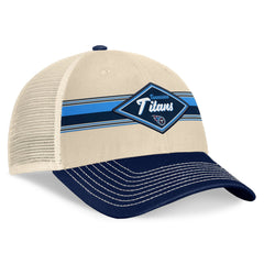 Diamond Stripe Trucker Adjustable Hat - Tennessee Titans