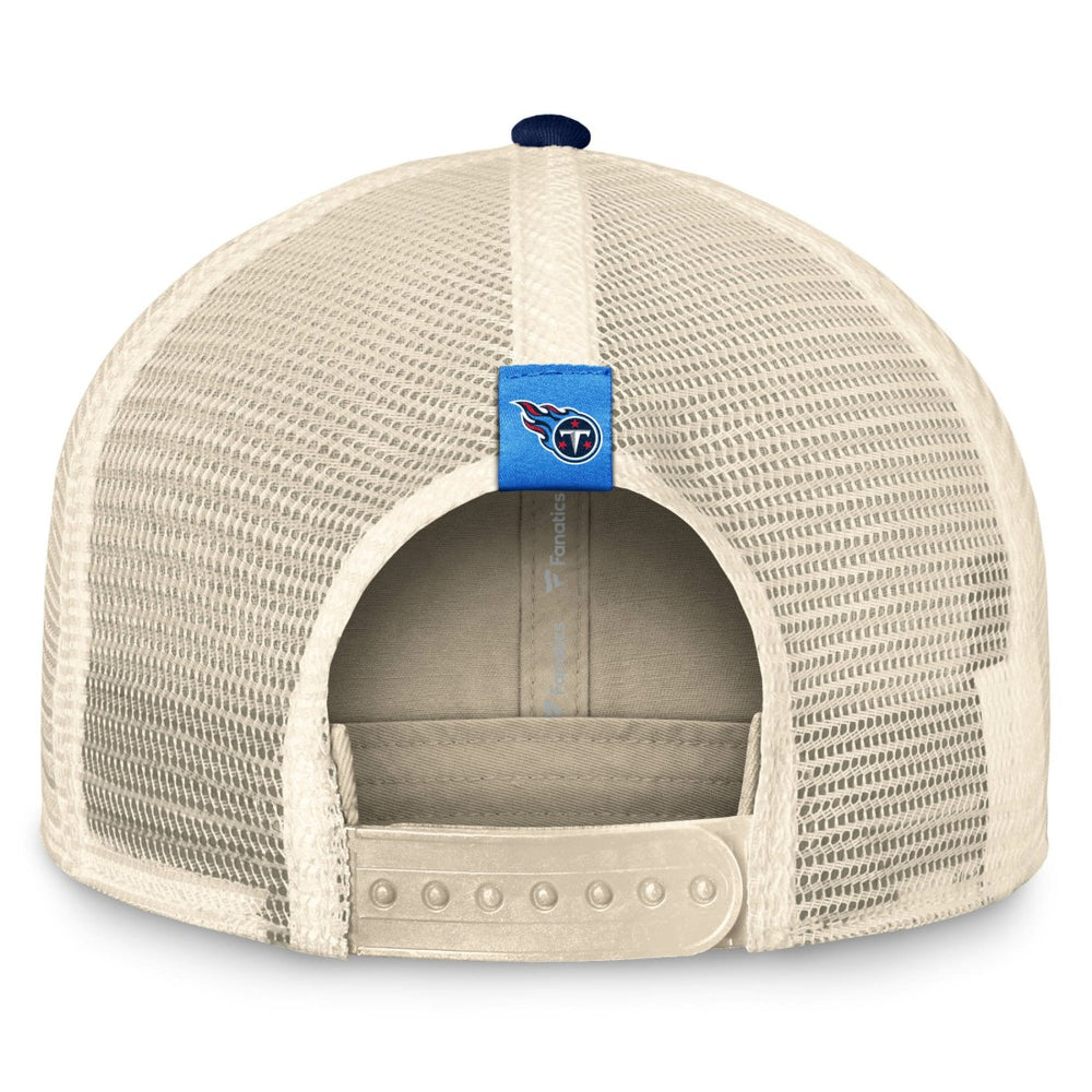 Diamond Stripe Trucker Adjustable Hat - Tennessee Titans