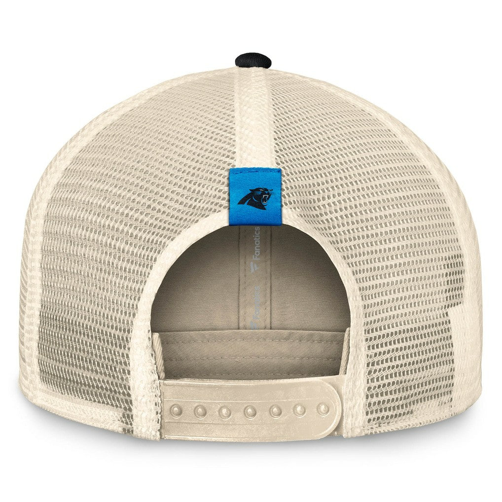 Diamond Stripe Trucker Adjustable Hat - Carolina Panthers