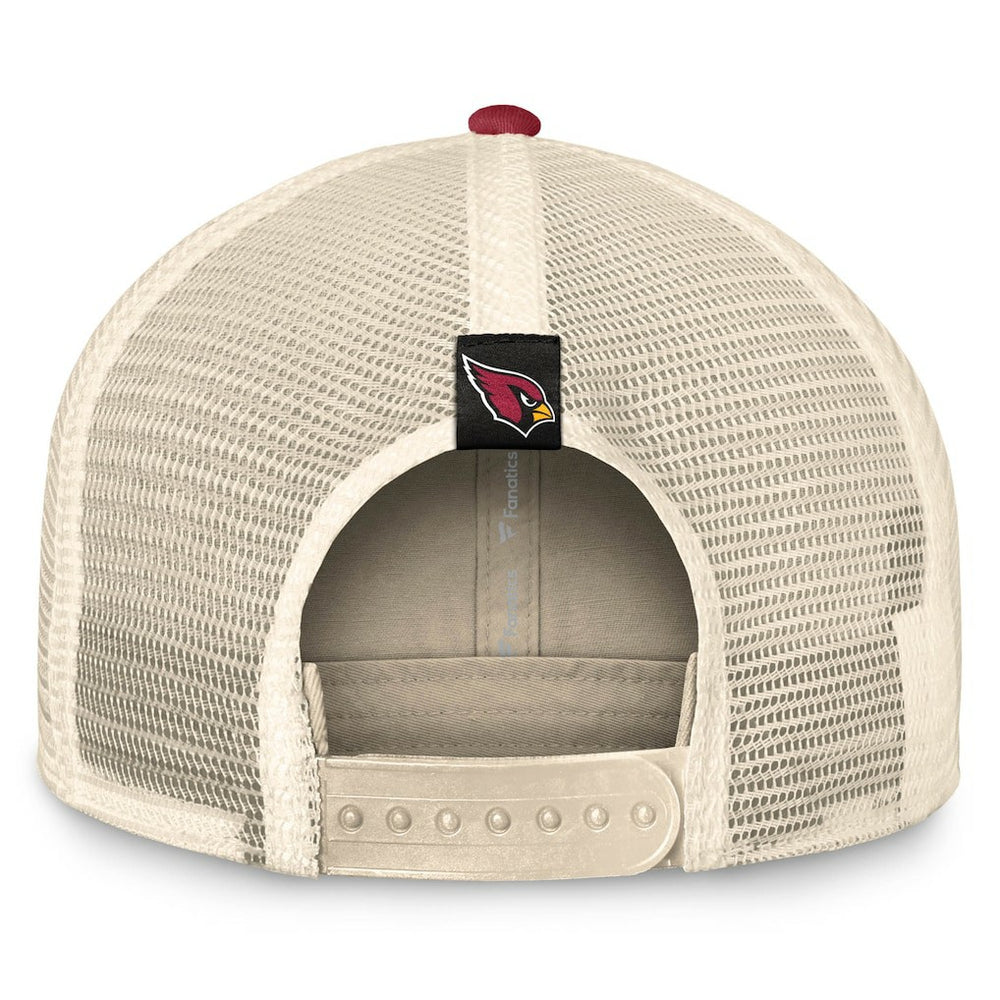Diamond Stripe Trucker Adjustable Hat - Arizona Cardinals