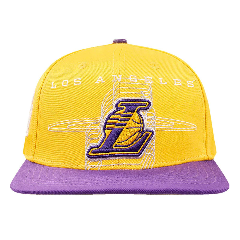 NBA Los Angeles Lakers Pro Standard Logo Morph Snapback Hat