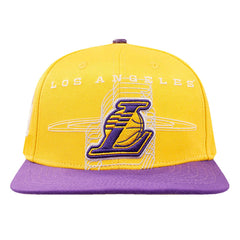 NBA Los Angeles Lakers Pro Standard Logo Morph Snapback Hat