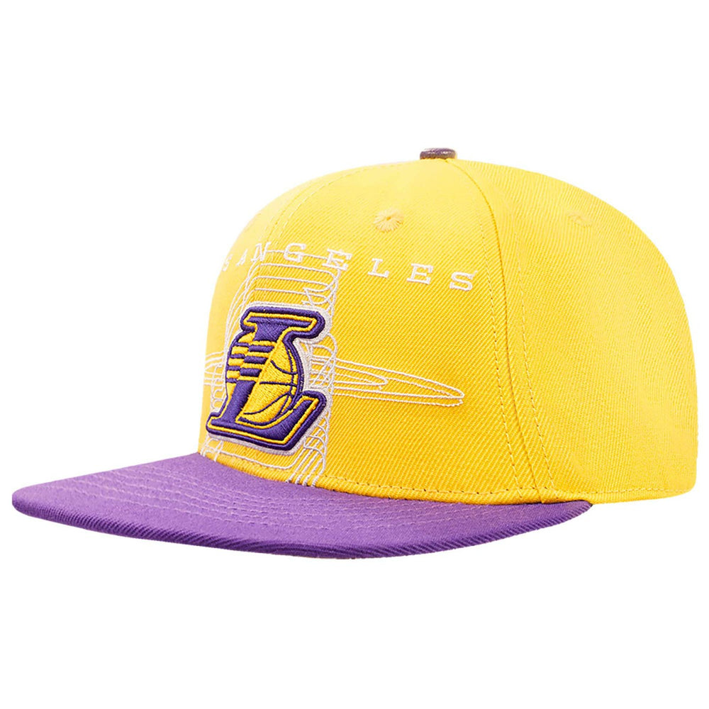 NBA Los Angeles Lakers Pro Standard Logo Morph Snapback Hat