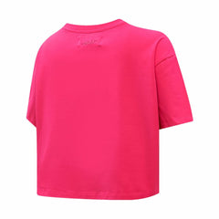 MLB San Francisco Giants Pro Standard Women's Triple Pink Boxy Cropped T-Shirt