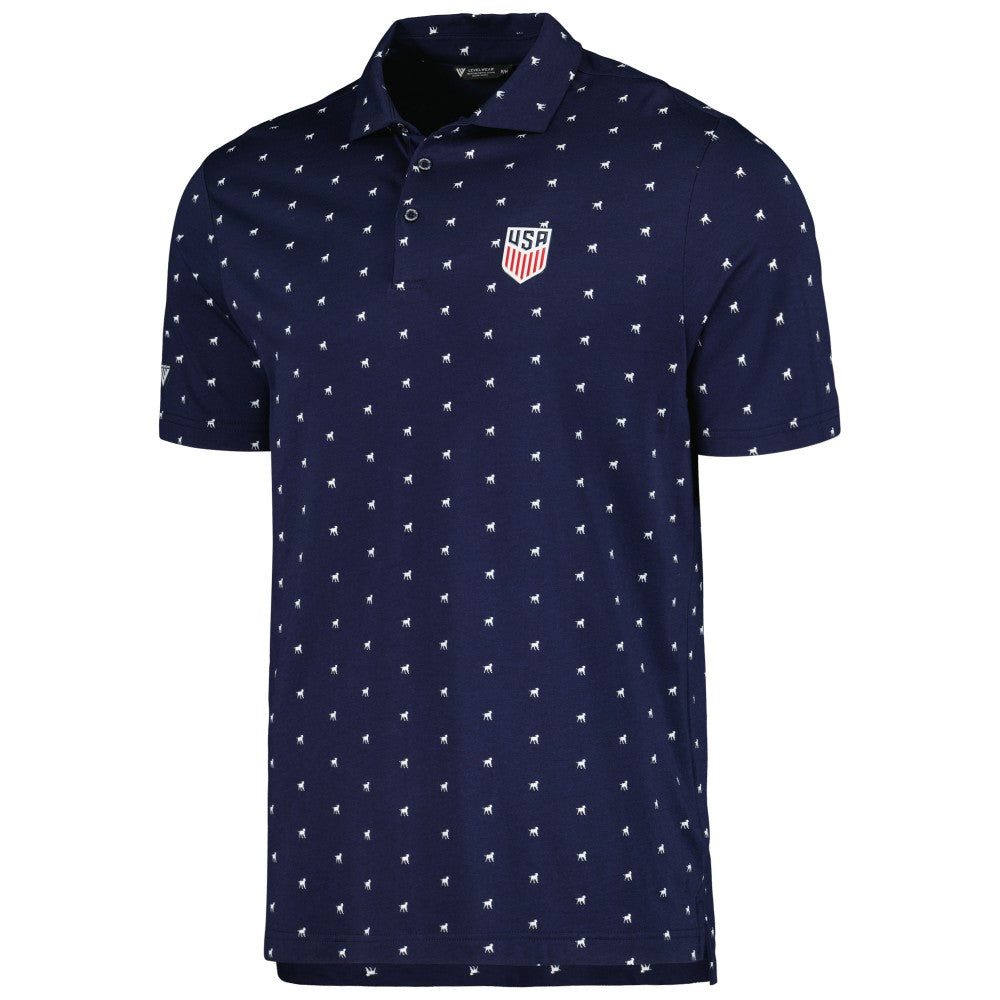 USMNT Levelwear Rover Polo -  Navy