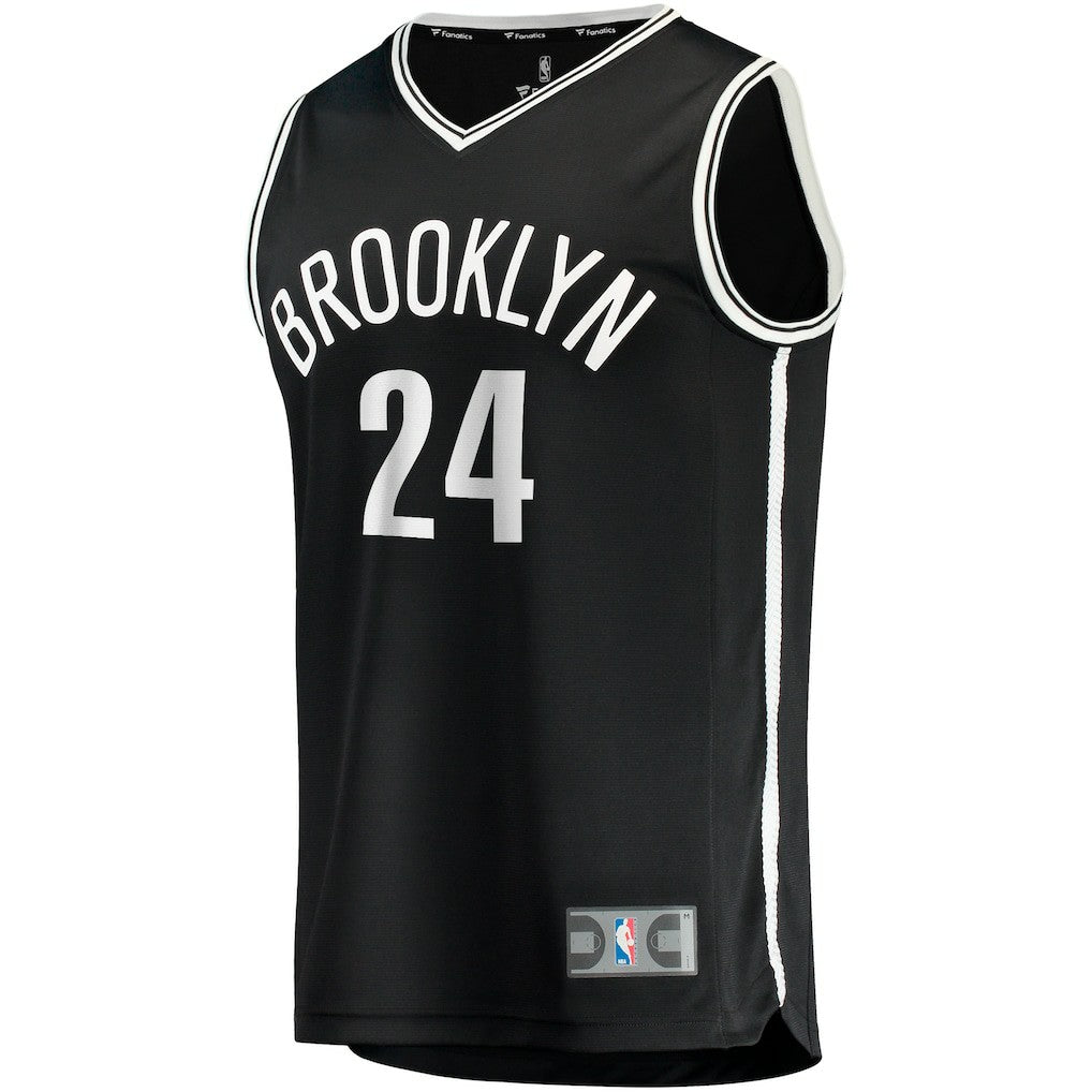 NBA Cam Thomas Brooklyn Nets Big & Tall Fast Break Player Jersey