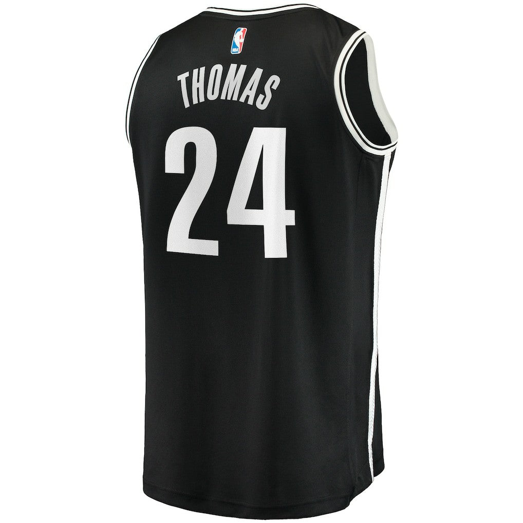 NBA Cam Thomas Brooklyn Nets Big & Tall Fast Break Player Jersey
