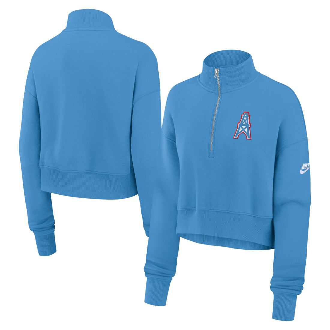 Women's Rewind Phoenix Half-Zip Sweatshirt - Tennessee Titans