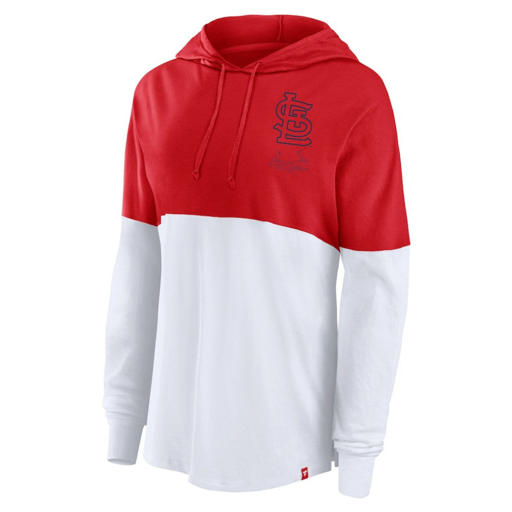 MLB St. Louis Cardinals Fanatics Women's Backup Option Pullover Hoodie