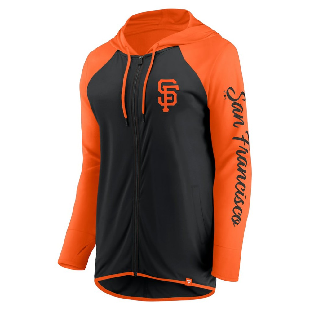 MLB San Francisco Giants Fanatics Women's Script Sleeve Full-Zip Hoodie