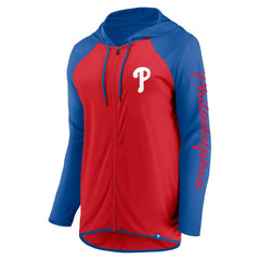 MLB Philadelphia Phillies Fanatics Women's Script Sleeve Full-Zip Hoodie