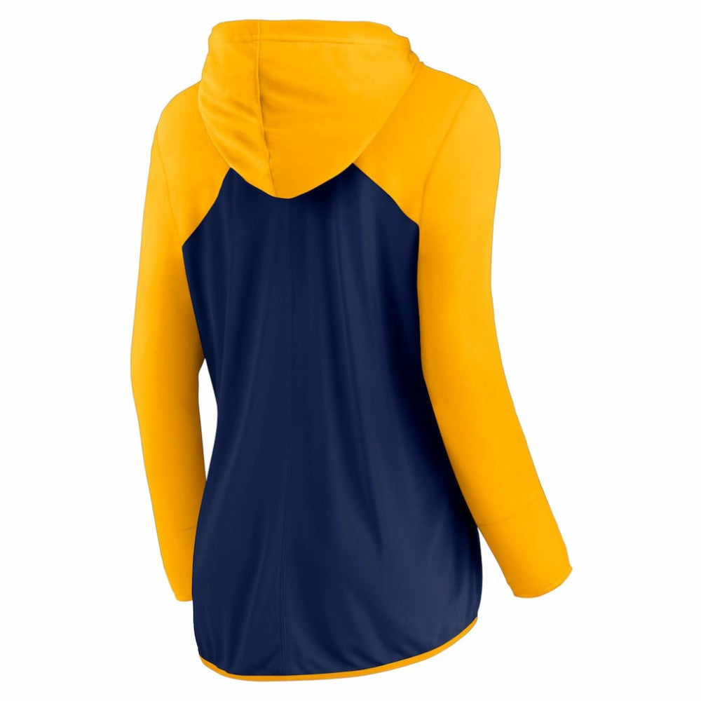 MLB Milwaukee Brewers Fanatics Women's Script Sleeve Full-Zip Hoodie