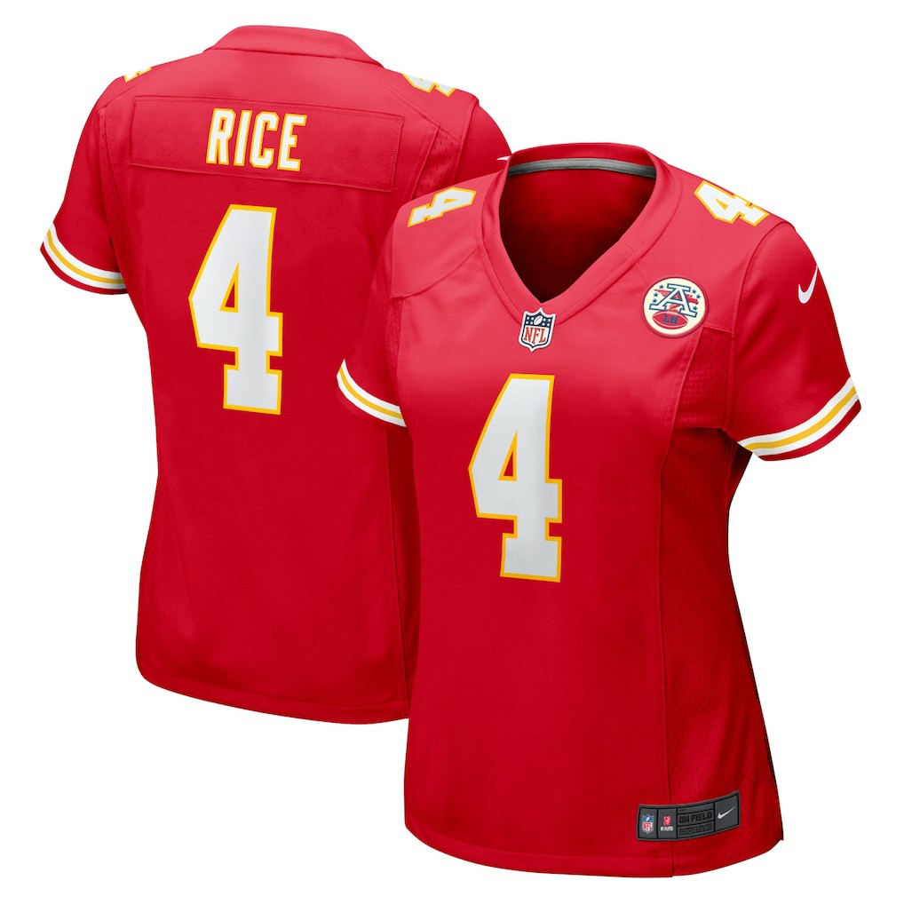 Rashee Rice  Women's Game Jersey - Kansas City Chiefs