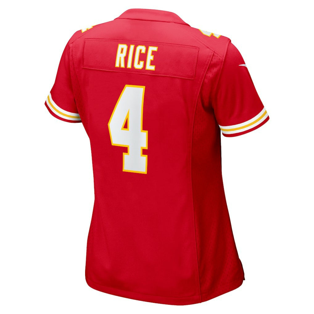 Rashee Rice  Women's Game Jersey - Kansas City Chiefs