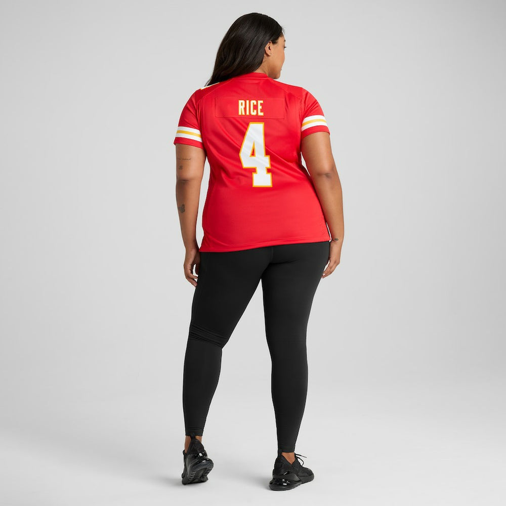 Rashee Rice  Women's Game Jersey - Kansas City Chiefs
