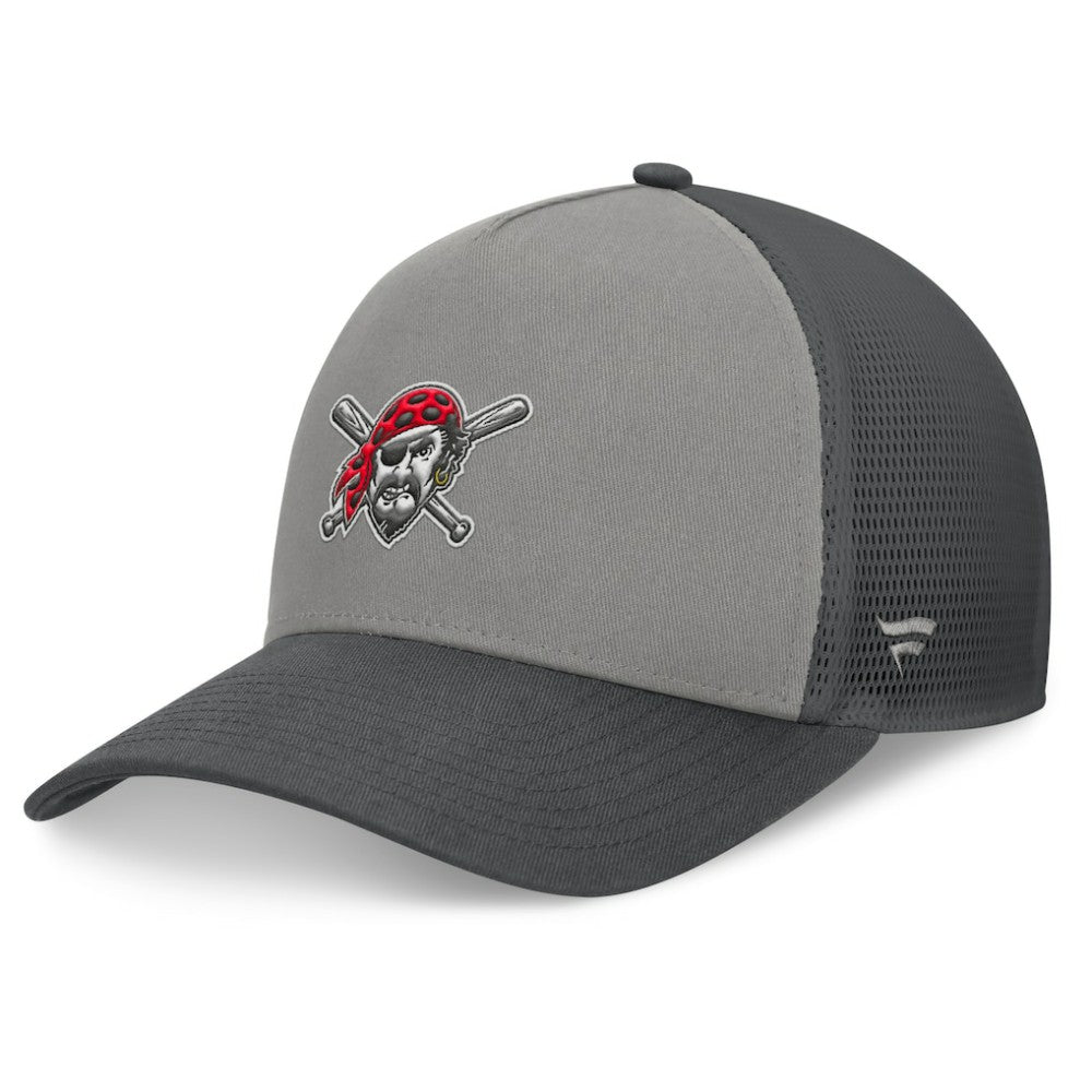 MLB Pittsburgh Pirates Fanatics A-Frame Trucker Adjustable Hat