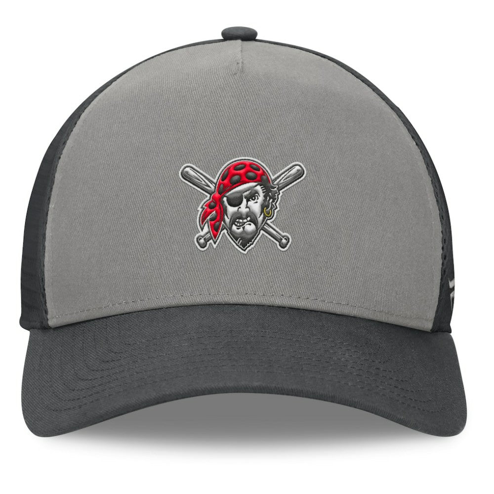 MLB Pittsburgh Pirates Fanatics A-Frame Trucker Adjustable Hat