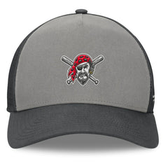 MLB Pittsburgh Pirates Fanatics A-Frame Trucker Adjustable Hat
