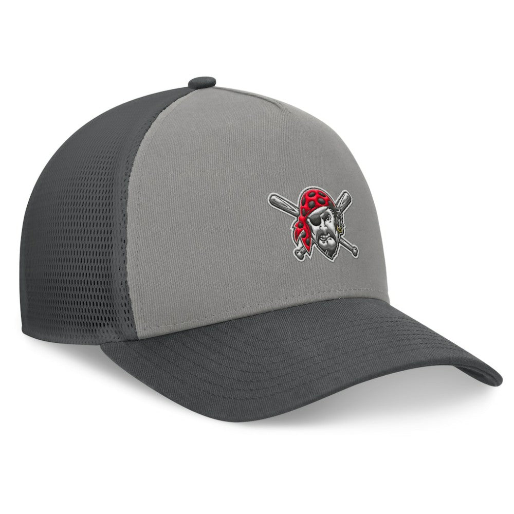 MLB Pittsburgh Pirates Fanatics A-Frame Trucker Adjustable Hat